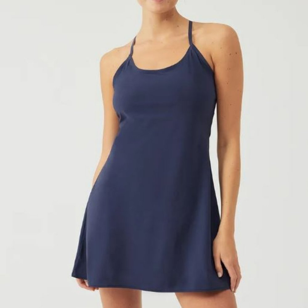 Outdoor Voices The Exercise Dress in Navy Medium
